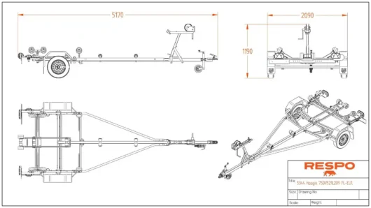 Paadihaagis 750V521L209 - Image 2