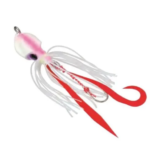 Jig Salty Rubber Cast 3.2", 10g, Hyper Bright tootepilt