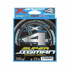 Nöör SUPER JIGMAN X4 200m, #1.5, 0.202mm, 11.35kg, 25lb tootepilt