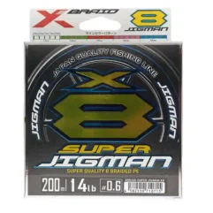 Nöör SUPER JIGMAN X8 200m, #1.5, 0.20mm, 30lb tootepilt