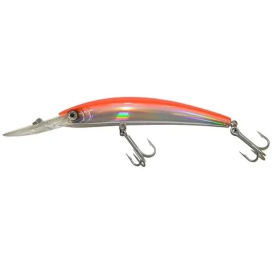 Vobler Crystal Minnow Deep Diver [130F] 24g, Orange Back tootepilt