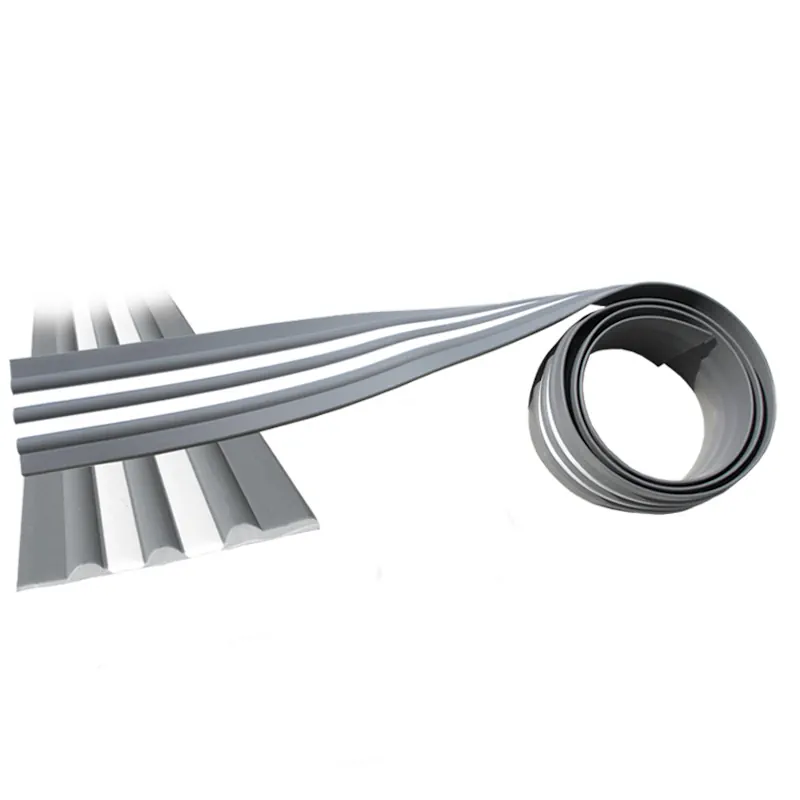 PVC kaitseliist valge triibuga