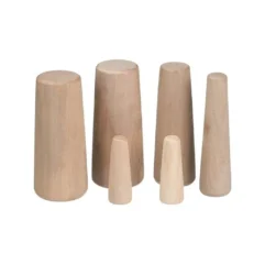 Puidust punnide komplekt, 6 tk