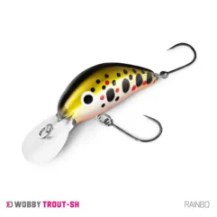 Vobler Wobby Trout-SP [40F] 4g, Rainbo