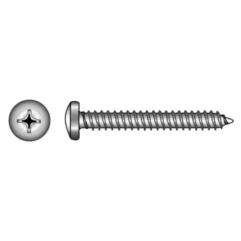 Ristpea kruvi DIN7981, AISi316, PH2