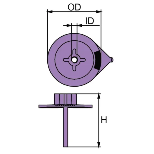 Trimmilaba anood Mercury F25-F50 4S / 40-60hp 2ST - Image 2