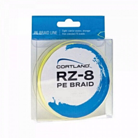 Nöörid Cortland RZ-8 Braid, 137m, 0.08-0.12mm, kollane