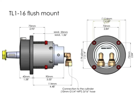 Hüdrorool MF75W, max 75hp - Image 4